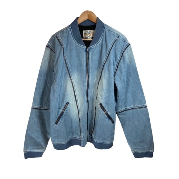 Sandrine Rose Zip Bomber in Original NWT - Picture 2 of 11